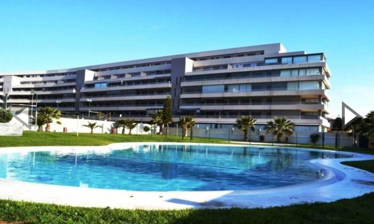 Apartamento Lujo, Primera linea playa, Garaje, Wifi, Piscina climatizada Roquetas de Mar Esterno foto