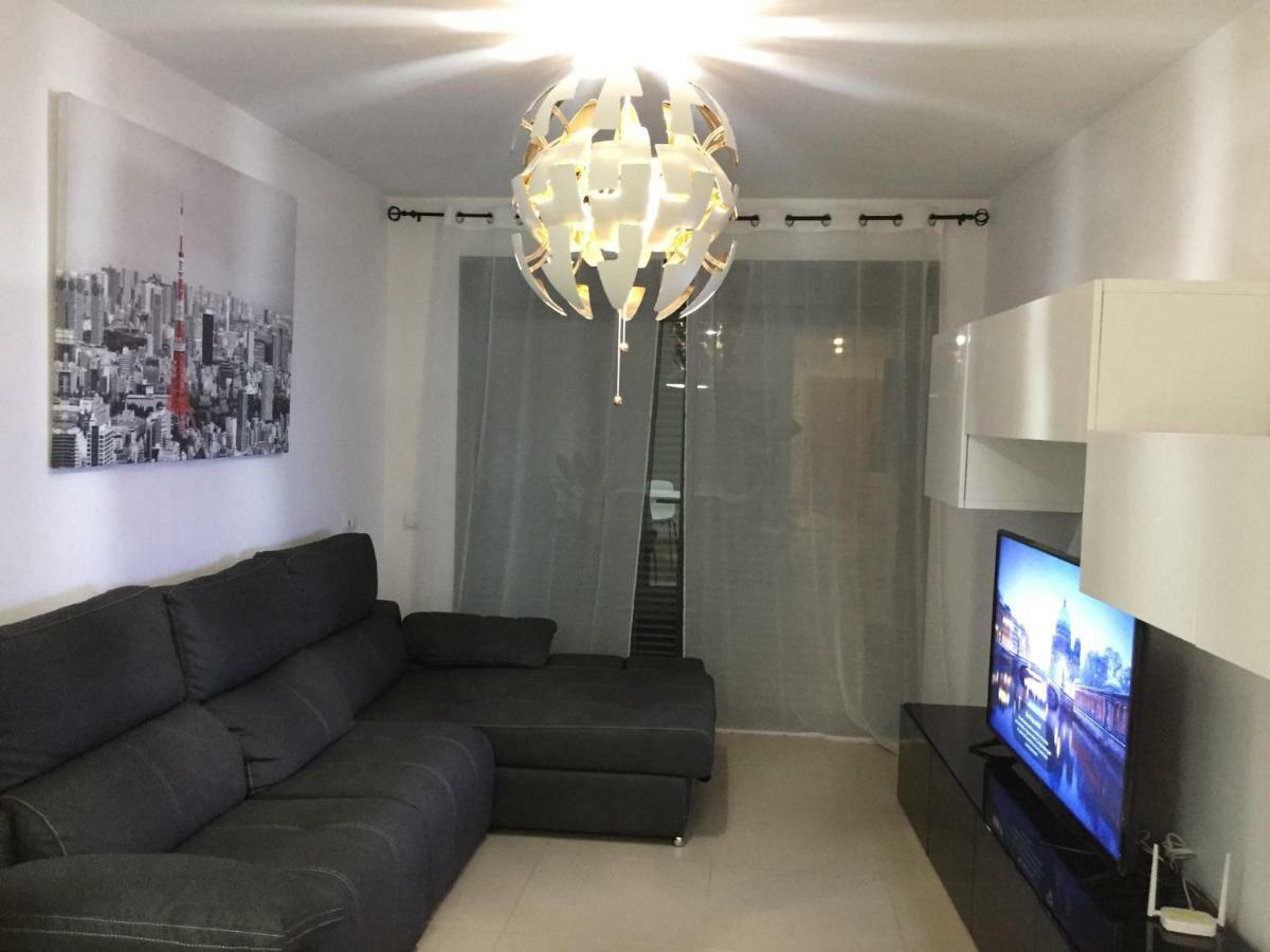 Apartamento Lujo, Primera linea playa, Garaje, Wifi, Piscina climatizada Roquetas de Mar Esterno foto
